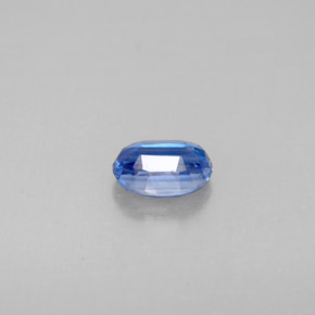 0.68克拉天然蓝晶石，椭圆形切割，6.1×4.2毫米，VS