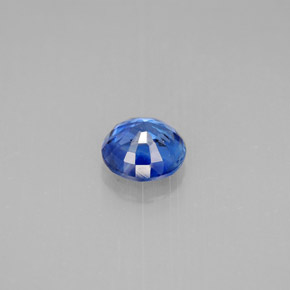 1.11克拉天然蓝晶石，圆形切割，VS-SI