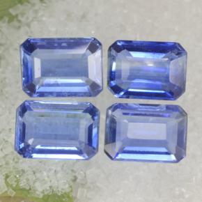 4.73天然蓝晶石，祖母绿式切割，7.2×5毫米，VS-SI