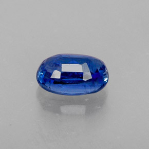 0.78克拉天然蓝晶石，椭圆形切割，6.2×4.3毫米，VS-SI