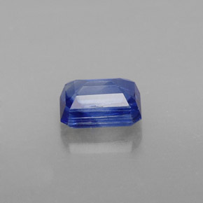 0.96克拉天然蓝晶石，祖母绿式切割，6.1×4.3毫米，VS