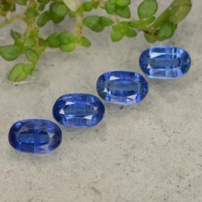 2.60天然蓝晶石，椭圆形切割，6.3×4.1毫米，VS