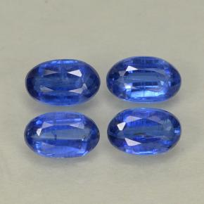 1.40天然蓝晶石，椭圆形切割，5.1×3.2毫米，VS-SI