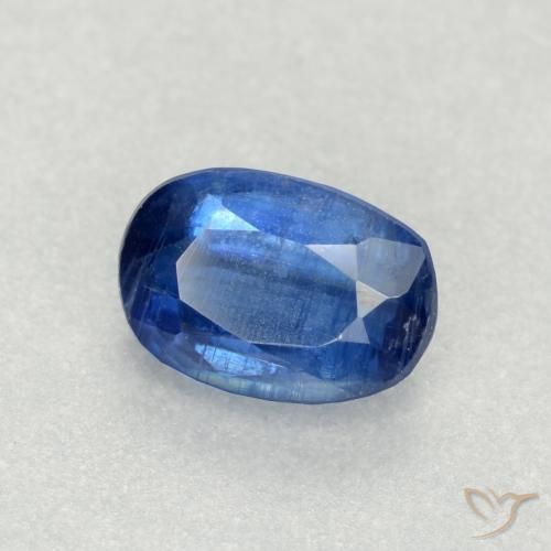 0.76克拉天然蓝晶石，椭圆形，SI-I1