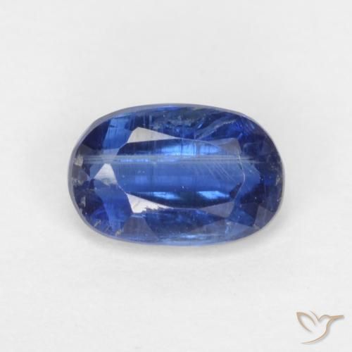 0.68ct 天然 深蓝色 蓝晶石, 椭圆形, SI-I1