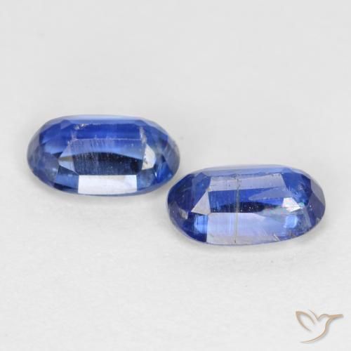 0.98克拉天然蓝晶石，椭圆形，SI-I1