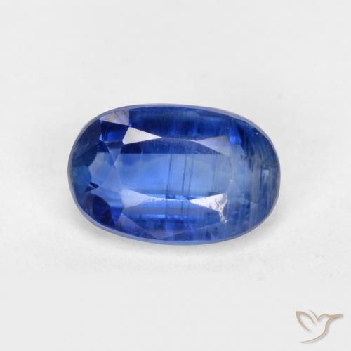 0.75ct 天然 深蓝色 蓝晶石, 椭圆形, SI-I1