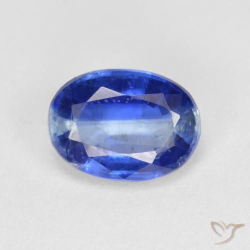1.05ct 天然 深蓝色 蓝晶石, 椭圆形, VS-SI