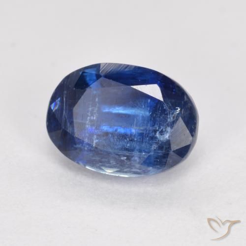 1.29克拉天然蓝晶石，椭圆形，SI
