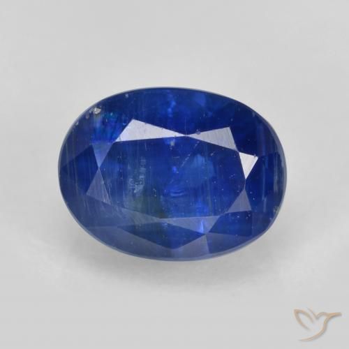 2.16ct 天然 深蓝色 蓝晶石, 椭圆形, SI