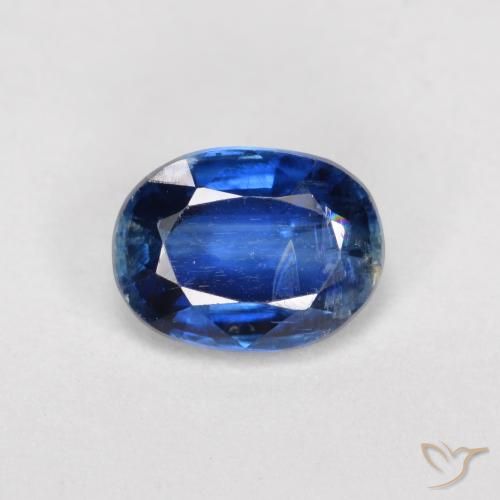 1.73ct 天然 海军蓝 蓝晶石, 椭圆形, VS-SI