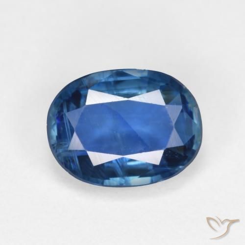1.82ct 天然 海军蓝 蓝晶石, 椭圆形, VS-SI