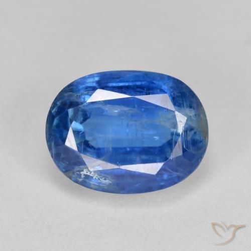 2.37ct 天然 亮蓝色 蓝晶石, 椭圆形, SI-I1
