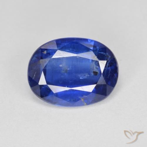 2.90ct 天然 海军蓝 蓝晶石, 椭圆形, SI