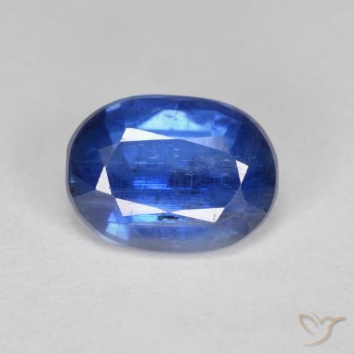 2.78ct 天然 深蓝色 蓝晶石, 椭圆形, SI