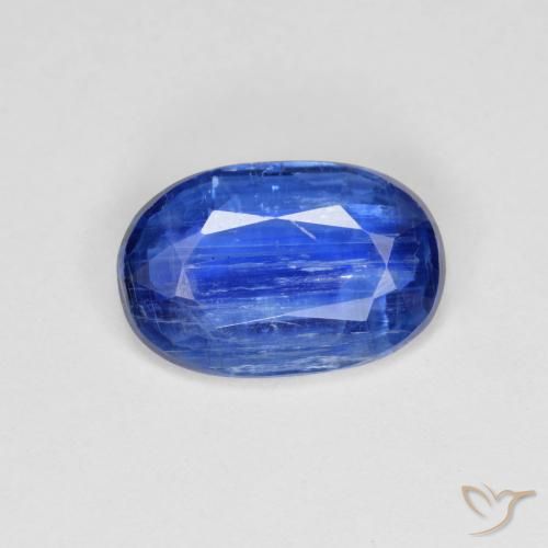 2.31ct 天然 海军蓝 蓝晶石, 椭圆形, SI