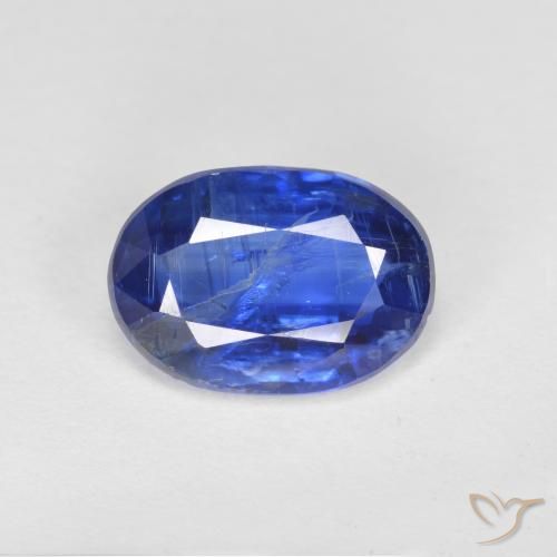 2.44ct 天然 深蓝色 蓝晶石, 椭圆形, SI-I1
