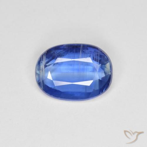 2.25ct 天然 海军蓝 蓝晶石, 椭圆形, SI