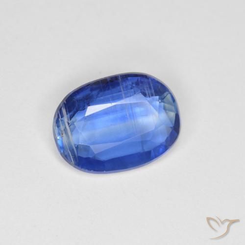 2.25克拉天然蓝晶石，椭圆形，SI