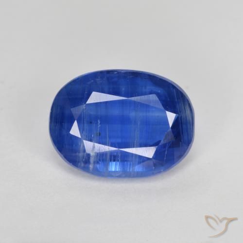 2.74ct 天然 深蓝色 蓝晶石, 椭圆形, SI