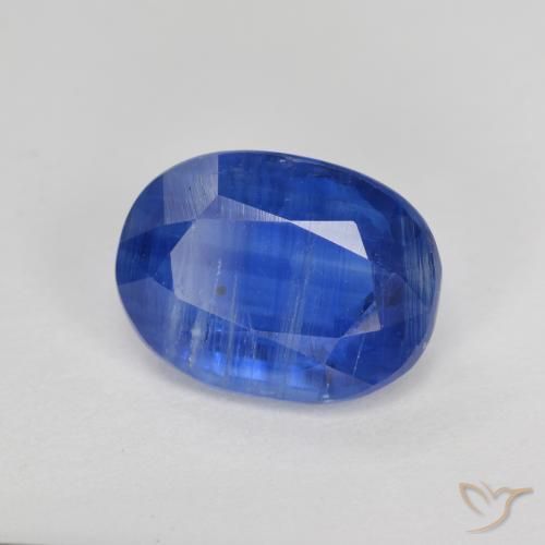 2.74克拉天然蓝晶石，椭圆形，SI