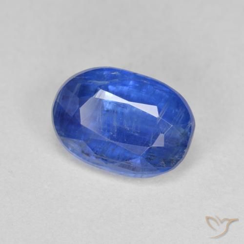 2.73克拉天然蓝晶石，椭圆形，SI-I1