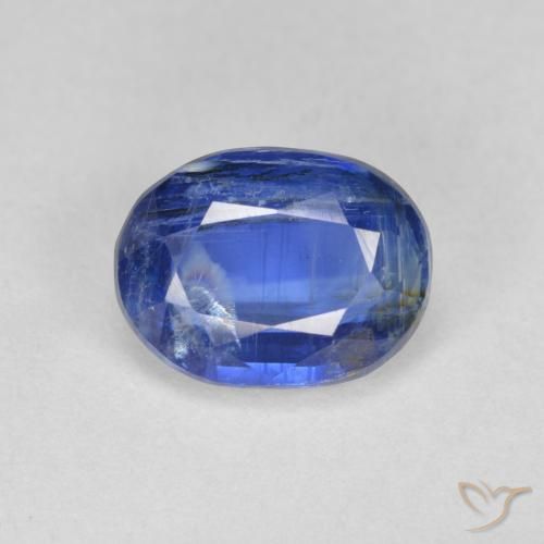 2.58ct 天然 海军蓝 蓝晶石, 椭圆形, SI-I1
