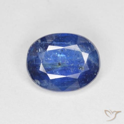 3.61ct 天然 深蓝色 蓝晶石, 椭圆形, SI-I1