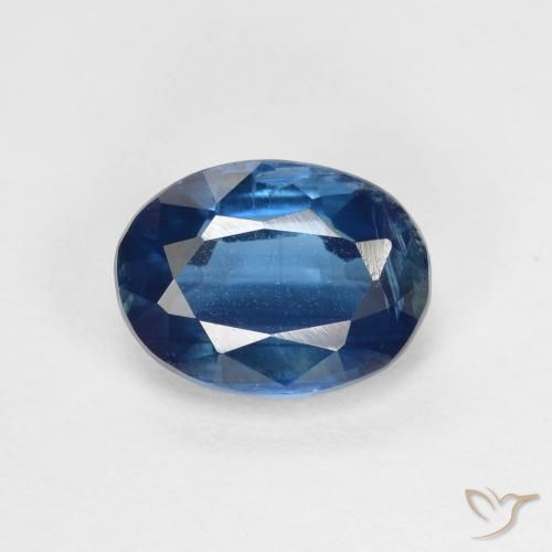 1.73ct 天然 海军蓝 蓝晶石, 椭圆形, VS-SI