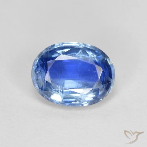 1.65ct 天然 深蓝色 蓝晶石, 椭圆形, VS-SI