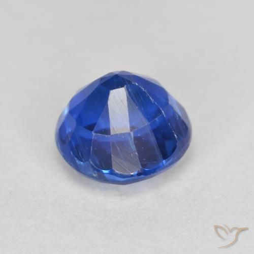 0.82克拉天然蓝晶石，圆形的，SI