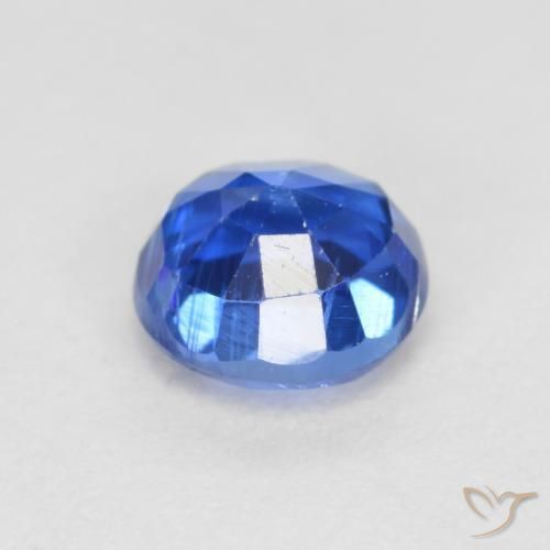 0.75克拉天然蓝晶石，圆形的，SI