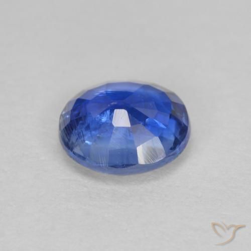 0.94克拉天然蓝晶石，圆形的，SI-I1