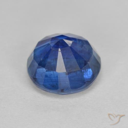 2.90克拉天然蓝晶石，圆形的，SI