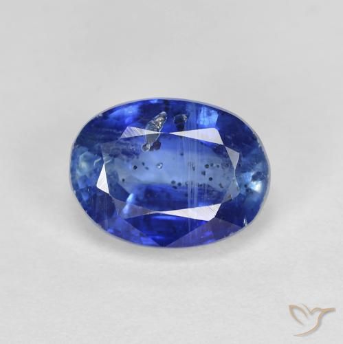 1.92ct 天然 深蓝色 蓝晶石, 椭圆形, SI