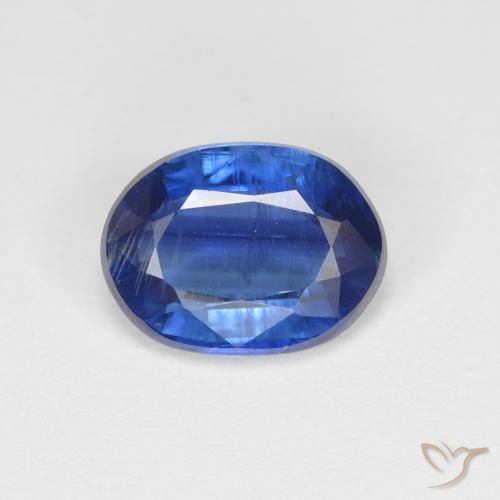 1.54ct 天然 深蓝色 蓝晶石, 椭圆形, SI