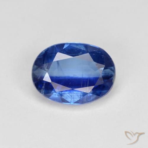 1.76ct 天然 海军蓝 蓝晶石, 椭圆形, VS-SI
