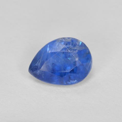 0.96克拉天然蓝晶石，梨形，6.8×5.1毫米，SI