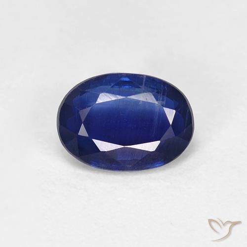 0.96ct 天然 皇家蓝色 蓝晶石, 椭圆形, VS