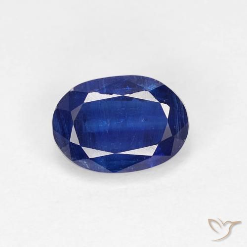 1.18ct 天然 皇家蓝色 蓝晶石, 椭圆形, VS
