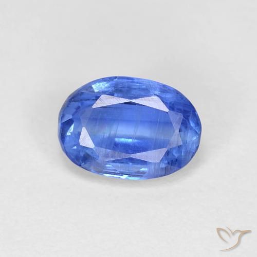 1.04ct 天然 浅蓝色 蓝晶石, 椭圆形, VS
