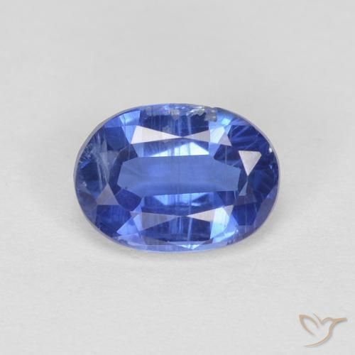 1.11ct 天然 真正的蓝 蓝晶石, 椭圆形, VS-SI