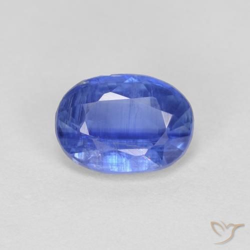 0.96ct 天然 海军蓝 蓝晶石, 椭圆形, VS-SI