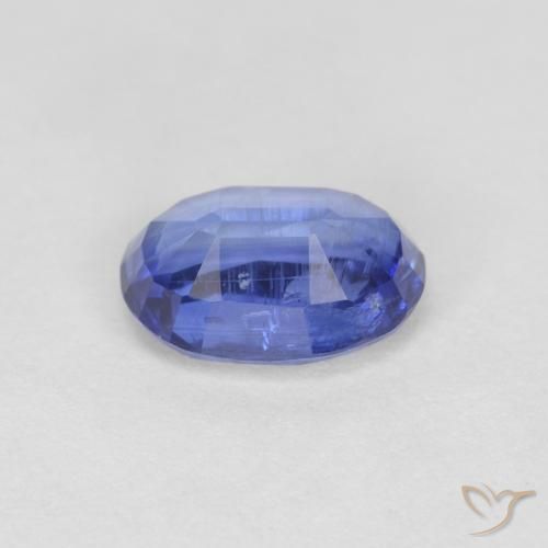 0.96克拉天然蓝晶石，椭圆形，VS-SI