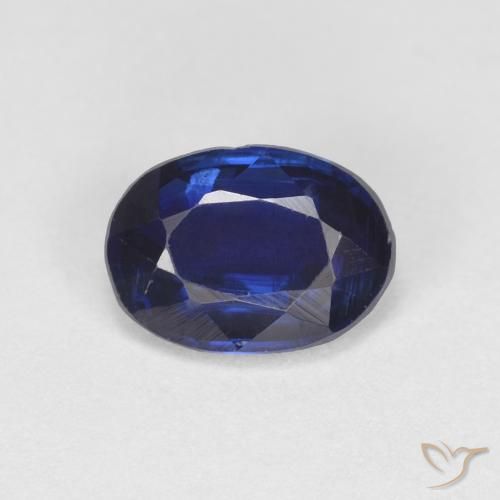 0.98ct 天然 皇家蓝色 蓝晶石, 椭圆形, VS