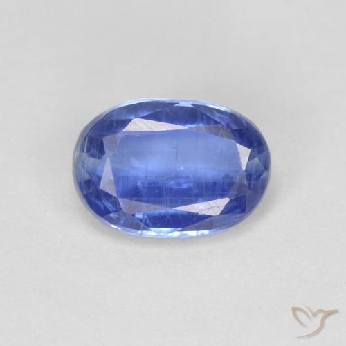 1.08ct 天然 蓝色 蓝晶石, 椭圆形, VS