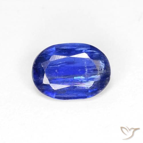 0.83ct 天然 深蓝色 蓝晶石, 椭圆形, SI