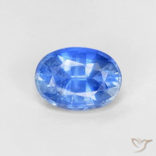 1.17ct 天然 深蓝色 蓝晶石, 椭圆形, VS