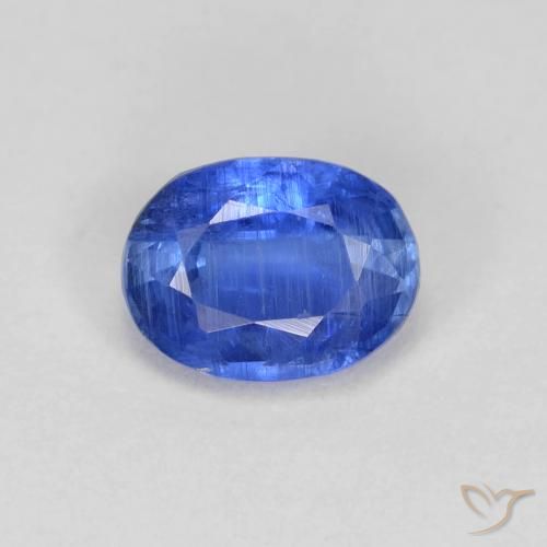 1.09ct 天然 深蓝色 蓝晶石, 椭圆形, SI