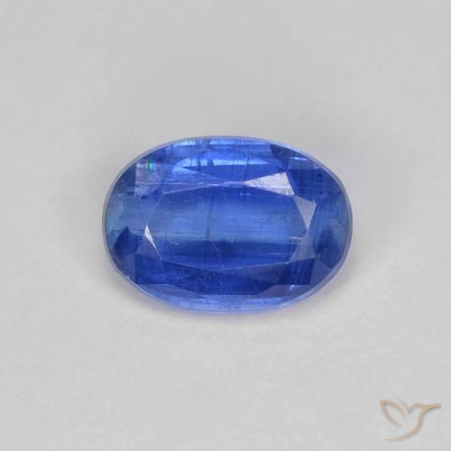 1.06ct 天然 深蓝色 蓝晶石, 椭圆形, SI